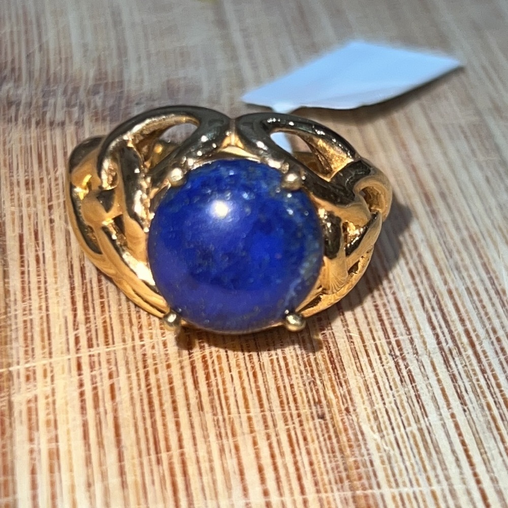 Just listed- lapis statement ring